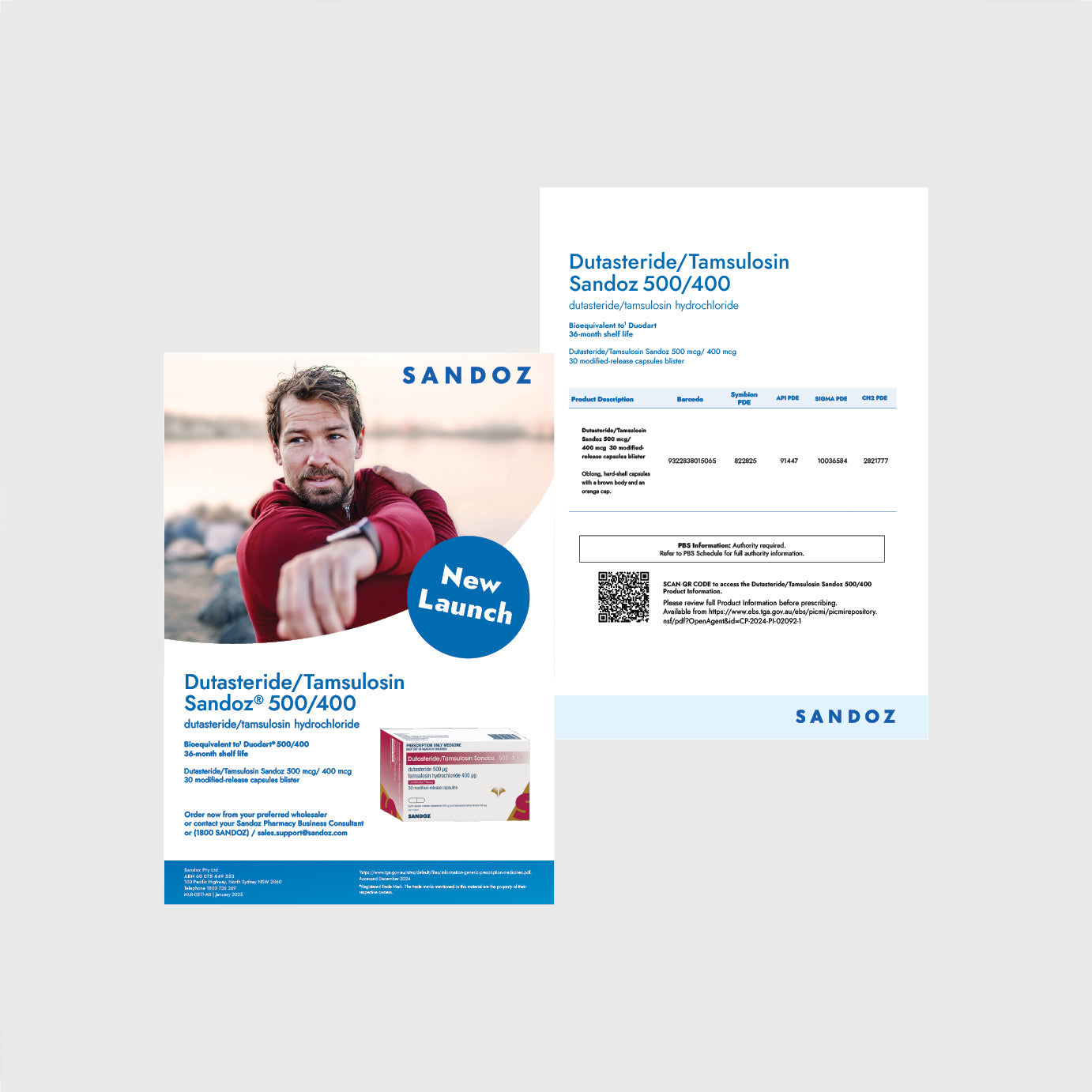 Dutasteride/Tamsulosin New Launch Flyer