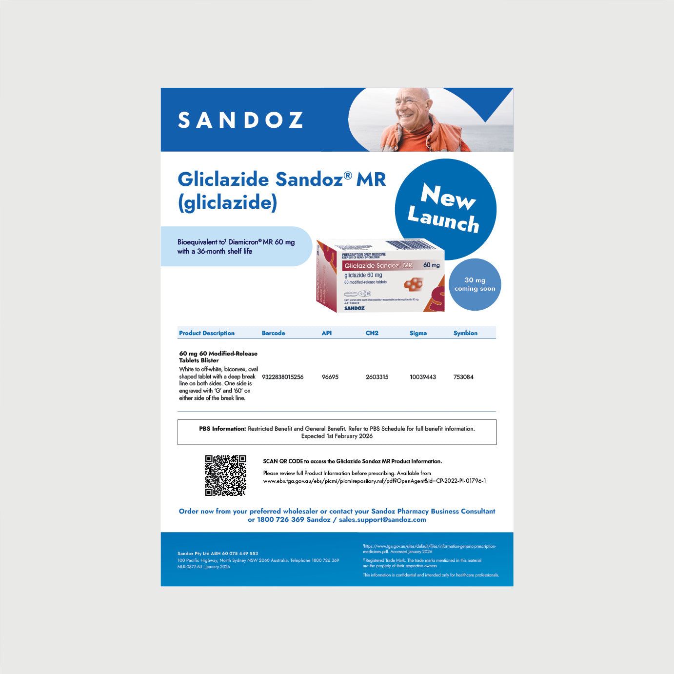 Gliclazide New Launch Flyer