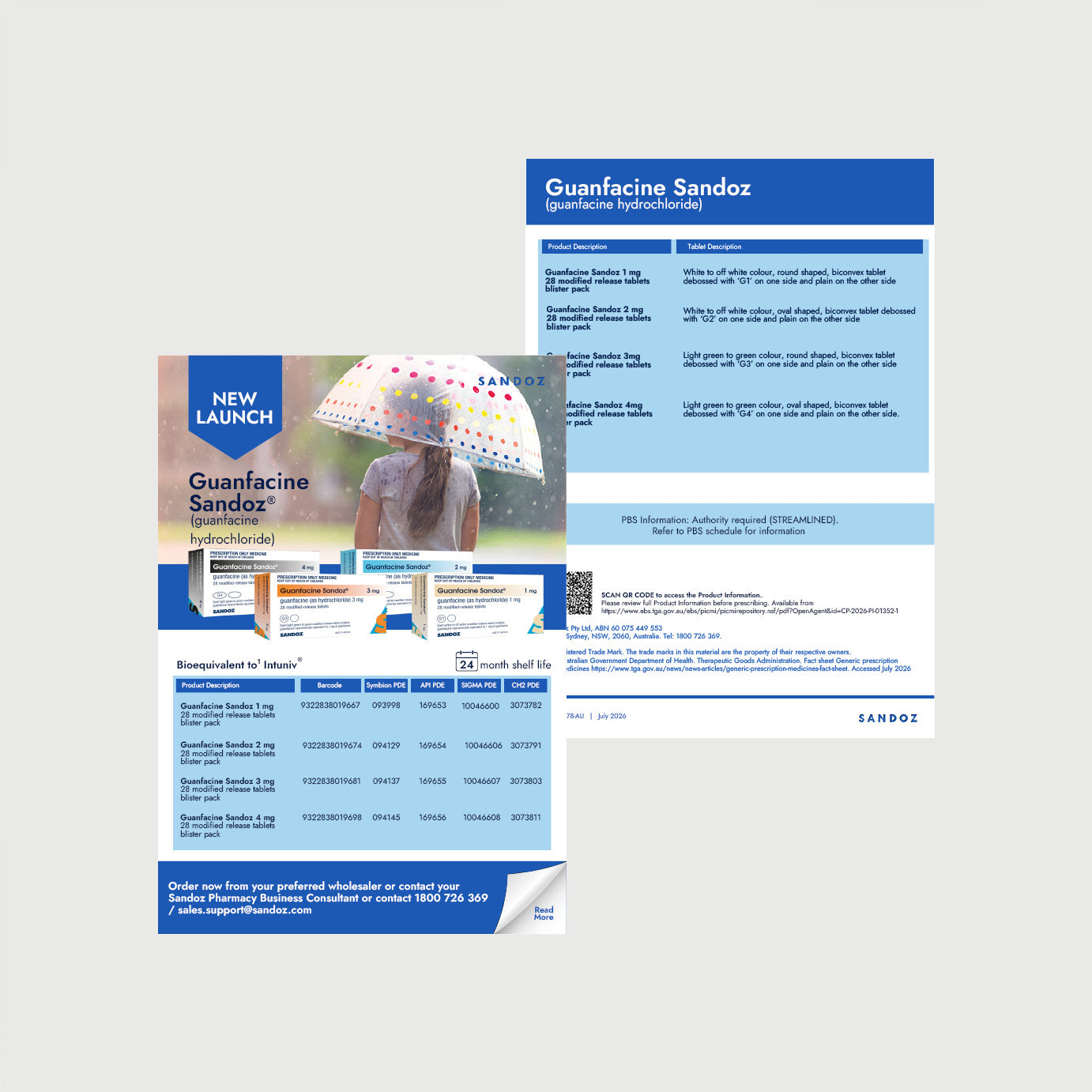 Guancafine A4 Flyer - MLR - 1078