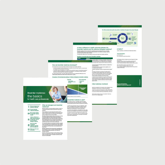 Biosimilar Medicines: The Basics for Health Care Professionals