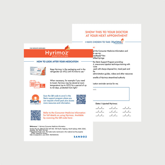 Hyrimoz Patient Cards