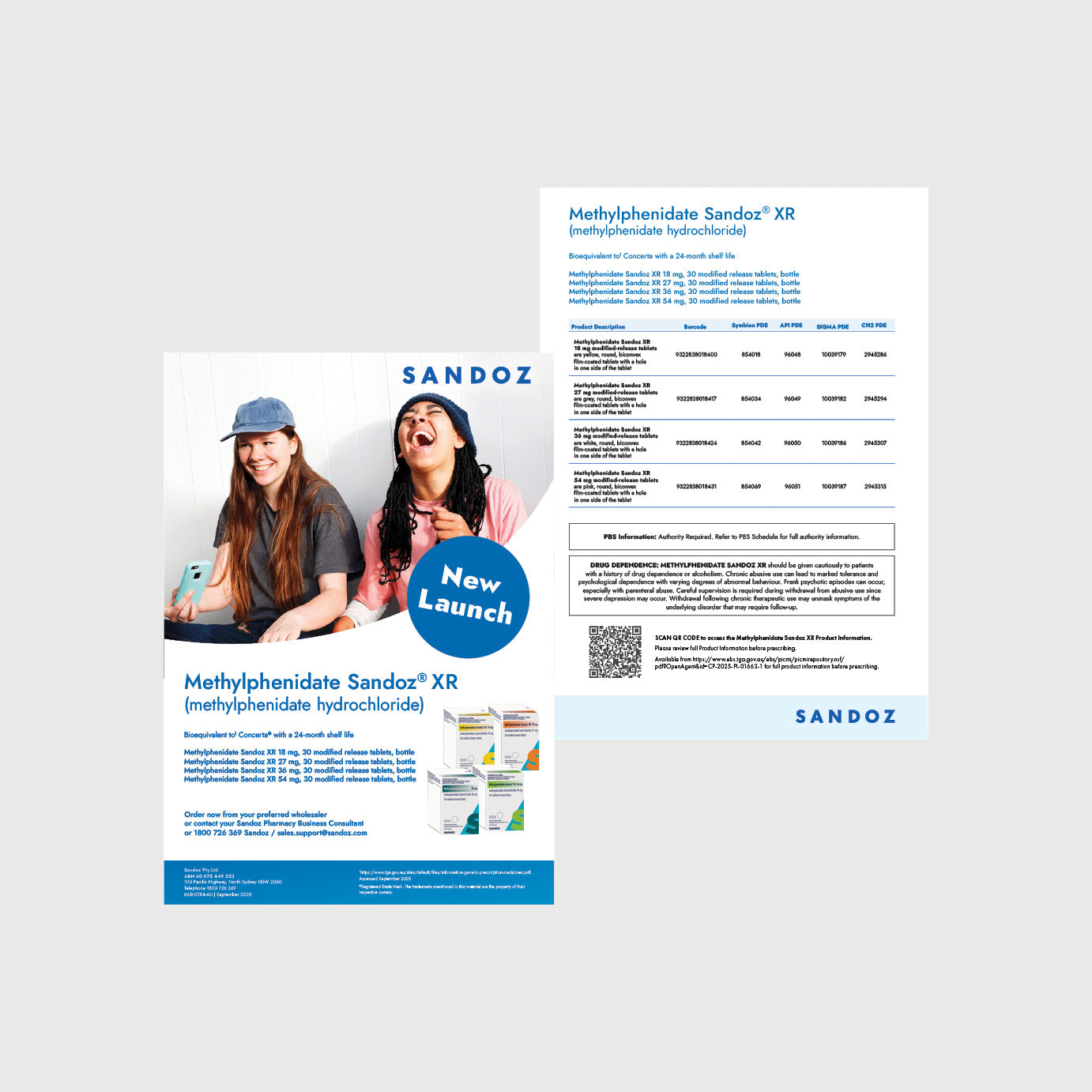 Methylphenidate New Launch Flyer