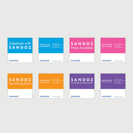 Shelf Tags (set of 4 designs)