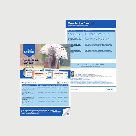 Guancafine A4 Flyer - MLR - 1078