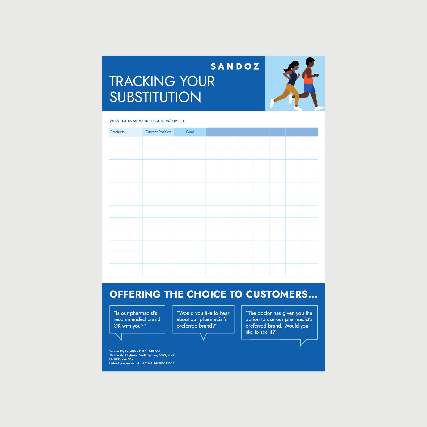 Substitution Trackers